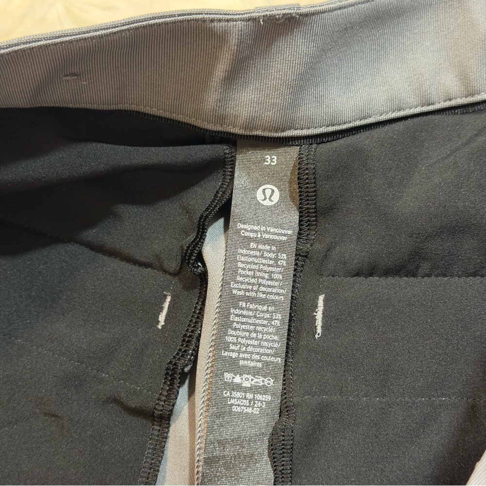 Lululemon ABC Classic-Fit Trouser Warpstreme Asphalt Grey - Picture 12 of 12